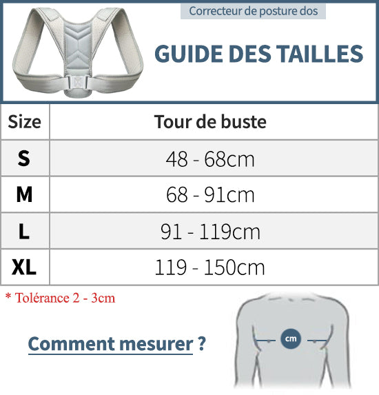 🧍‍♂️ Redresseur de posture ergonomique — 3